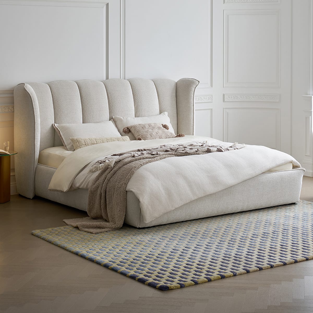 Morning glory fabric bed (15)