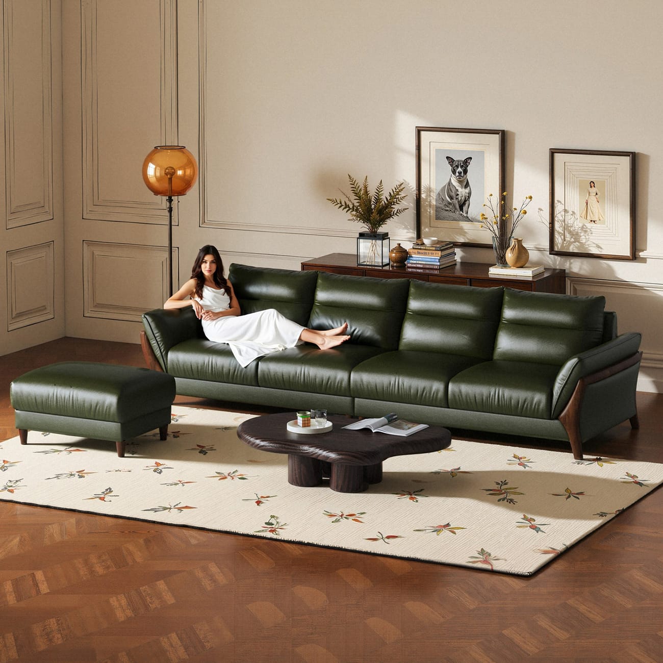 Vintage-Style Sofa (10)