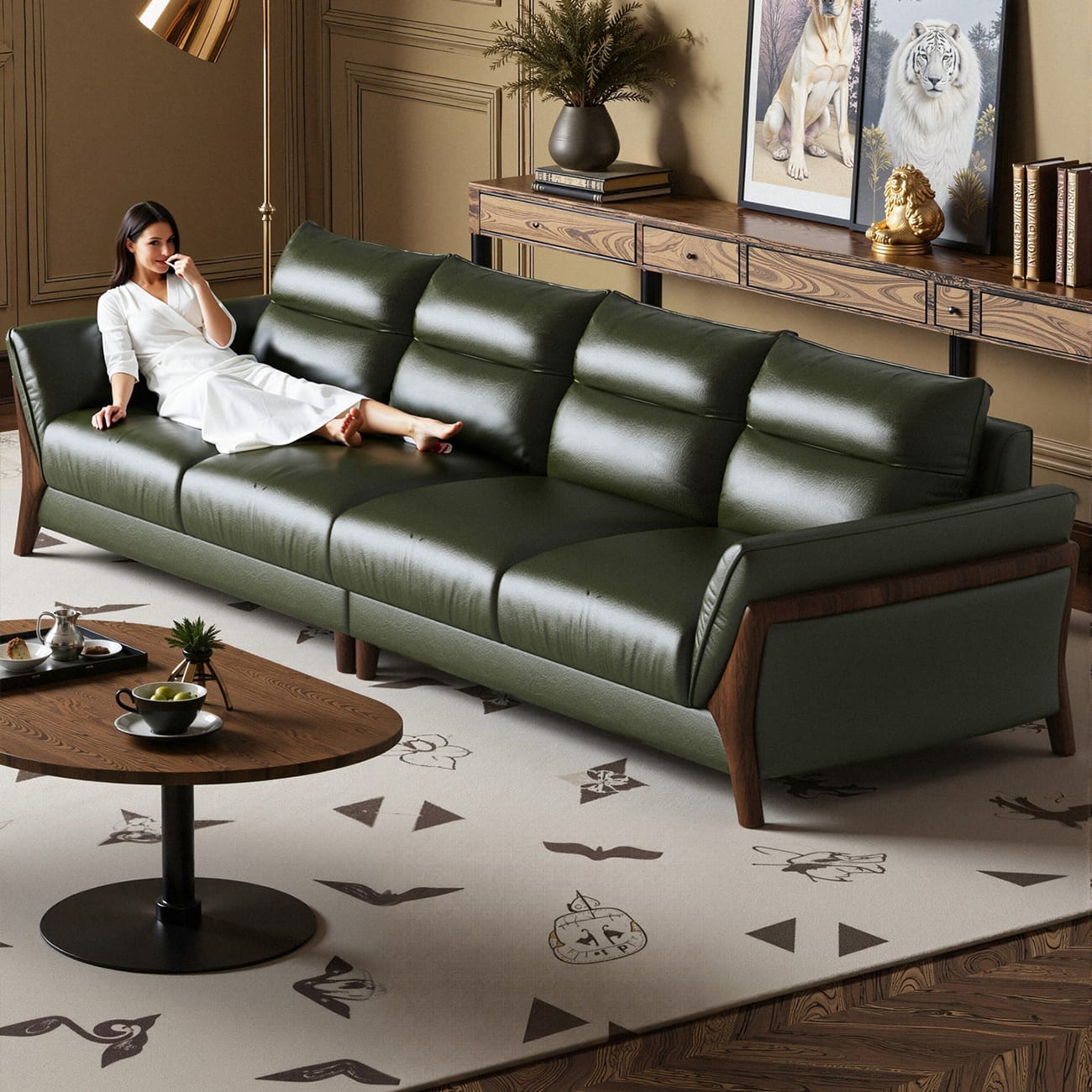 Vintage-Style Sofa (12)