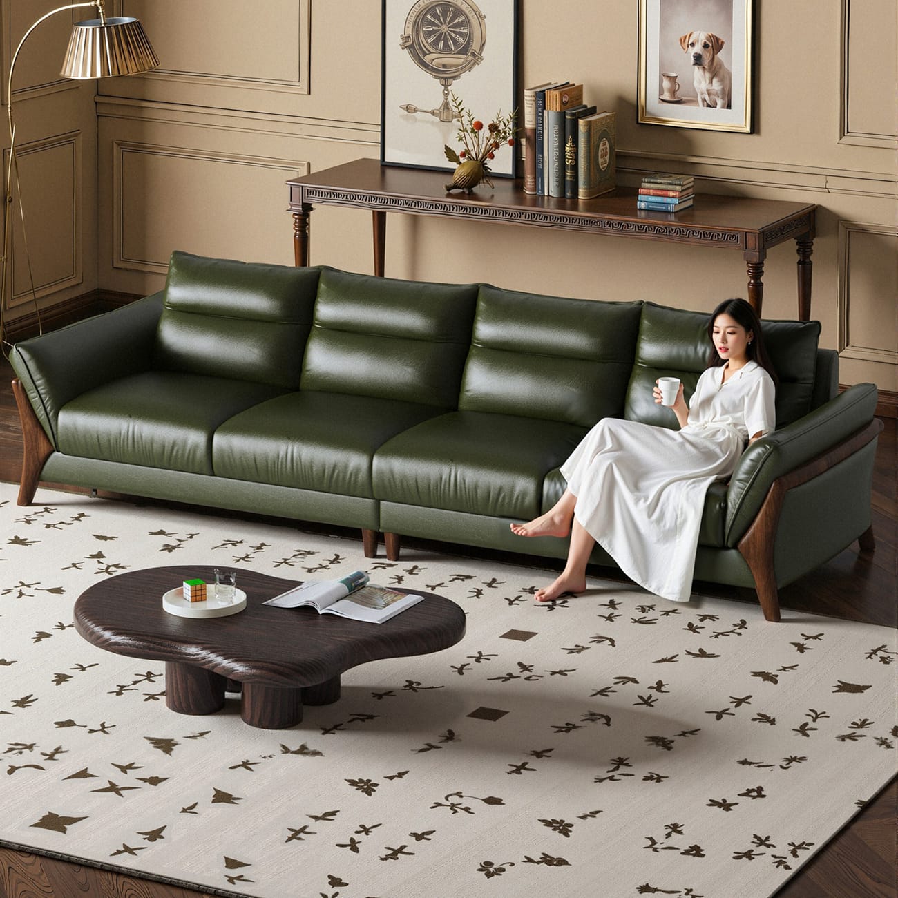 Vintage-Style Sofa (19)