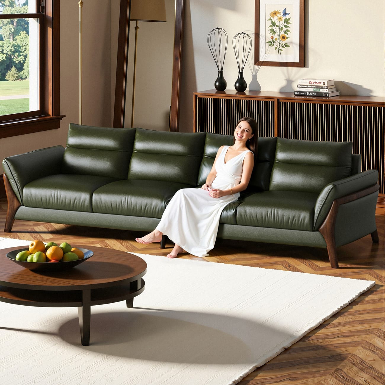 Vintage-Style Sofa (20)