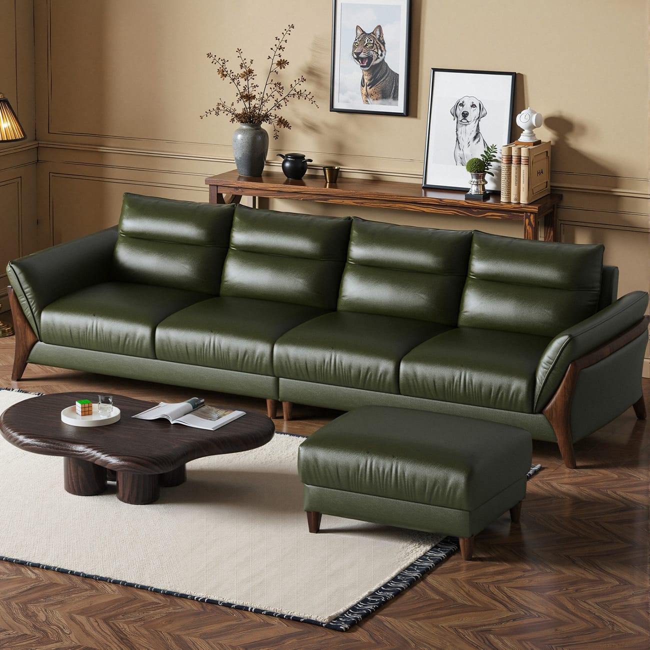 Vintage-Style Sofa (4)