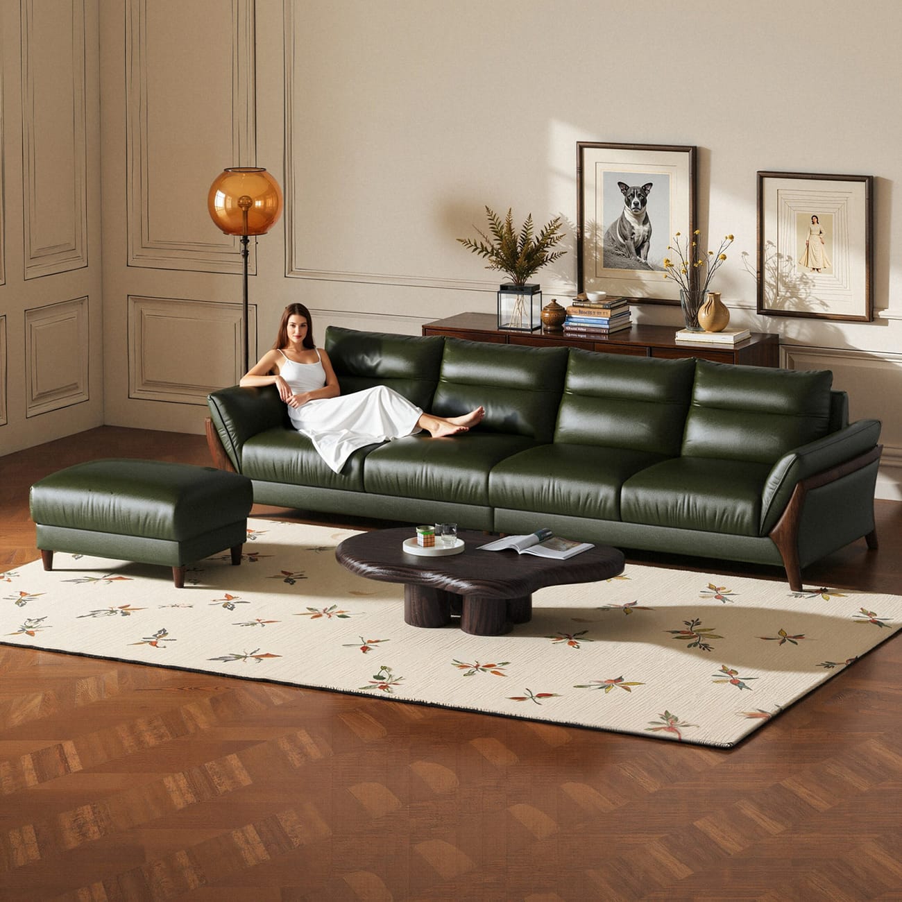 Vintage-Style Sofa (5)