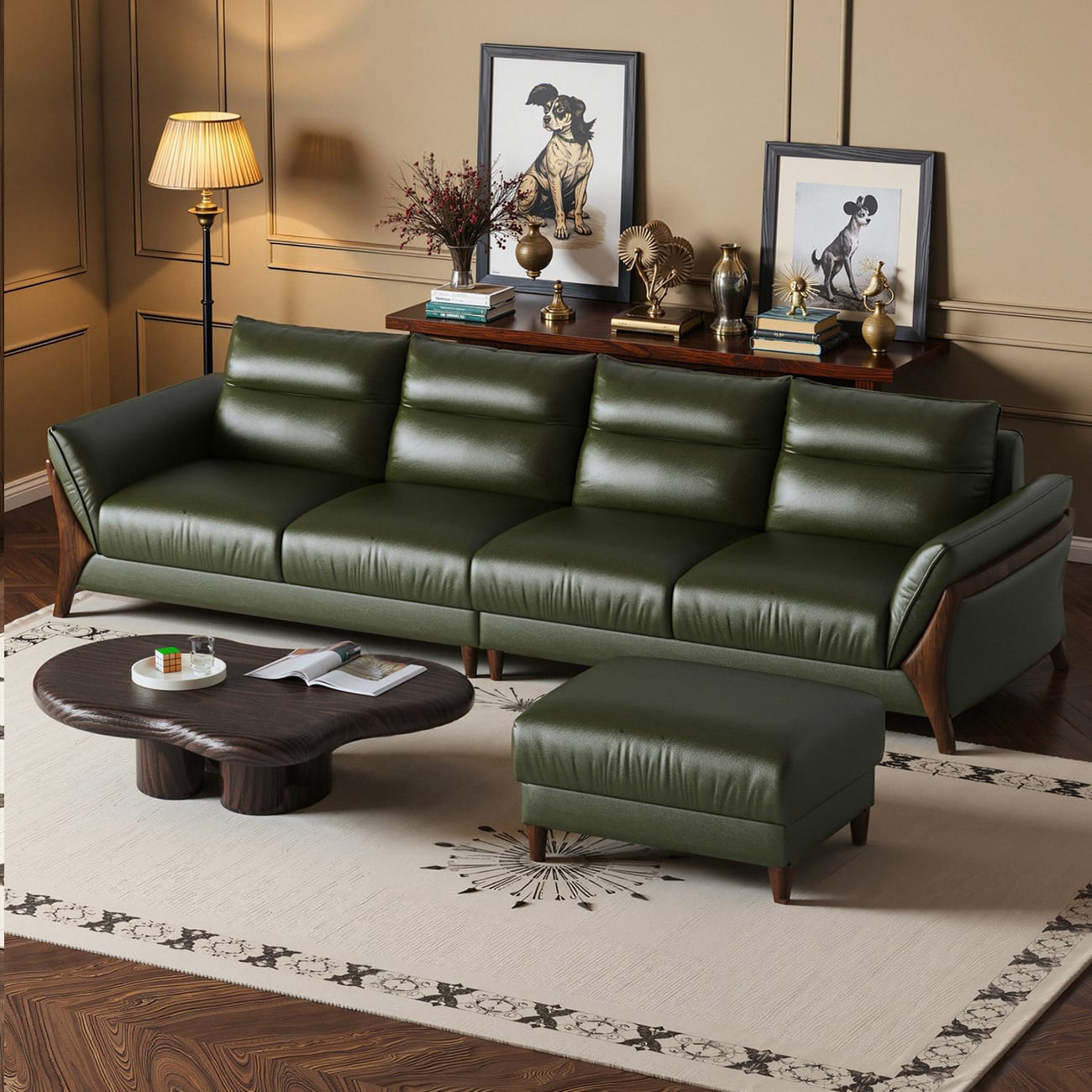 Vintage-Style Sofa (7)