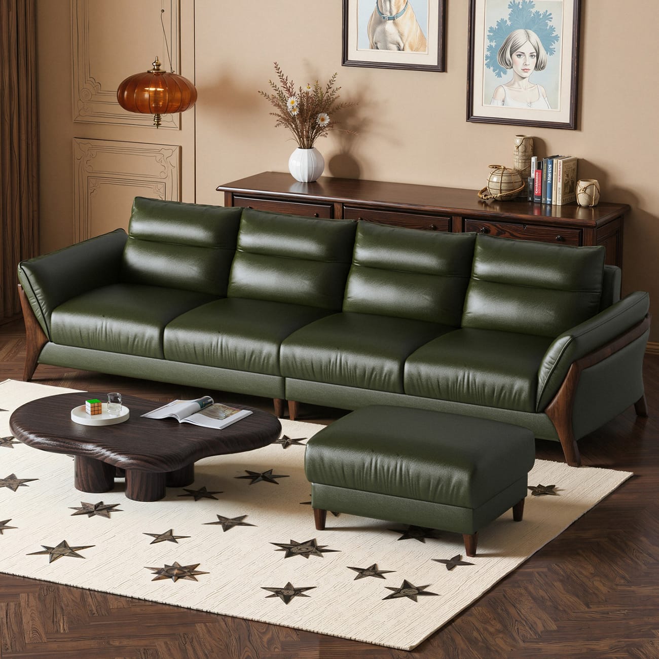 Vintage-Style Sofa (9)